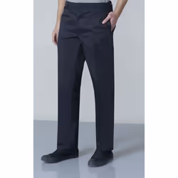 Duke Mens Basilio D555 Full Elastic Waist Rugby Trousers - 34L, Black