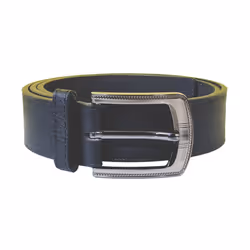 Duke Mens D555 Samuel Kingsize Bonded Leather Belt - 56, Black
