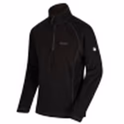 Regatta Great Outdoors Mens Montes Fleece Top - XL, Black