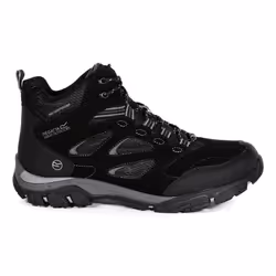Regatta Holcombe Mid, Male, Adult, Black, Outdoor boots, Walking, Black Granite