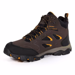Regatta Holcombe Mid Male Adult Black, Brown, Gold