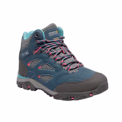 Regatta Childrens/Kids Holcombe IEP Junior Hiking Boots - 13 UK Child, Moroccan Blue/Duchess
