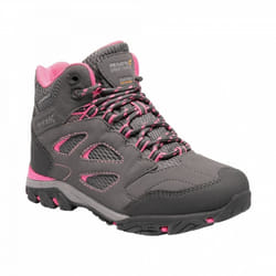 Regatta Childrens/Kids Holcombe IEP Junior Hiking Boots - 1 UK Junior, Steel/Tulip