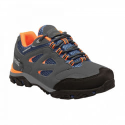 Regatta Childrens/Kids Holcombe Low Junior Hiking Boots - 12 Child UK, Briar/Blaze Orange