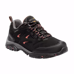 Regatta Womens/Ladies Holcombe IEP Low Hiking Boots - 3 UK, Jet Black/Antique Pink