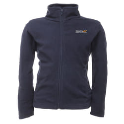 Regatta Great Outdoors Childrens/Kids King II Lightweight Full Zip Fleece Jacket - 13 Years, Navy/Navy