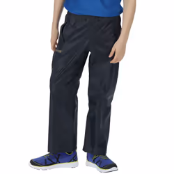 Regatta Great Outdoors Unisex Stormbreak Waterproof Over Trousers - 13 Years, Navy - Additional view 2
