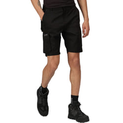Regatta Professional Mens Heroic Work Workwear Bottoms Pants Cargo Shorts - 40, Black