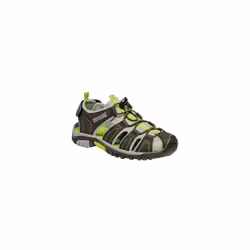 Regatta Childrens/Kids Westshore Sandals - 4 UK, Black/Lime Green