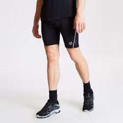 Dare 2b Mens Bold Short Cycling Pants - L, Black/White