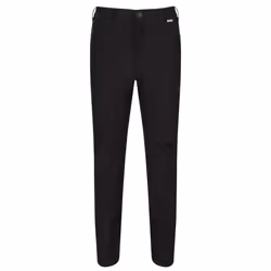 Regatta Mens Highton Hiking Trousers - 38S, Black