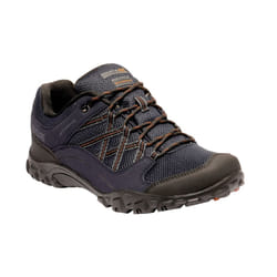 Regatta Mens Edgepoint III Low Rise Hiking Shoes - 8 UK, Navy/Burnt Umber