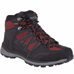 Regatta Womens Samaris Waterproof Outdoor Walking Ankle Boots - 3 UK, Beetroot Ash