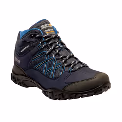 Regatta Womens/Ladies Edgepoint Waterproof Walking Boots - 7 UK, Navy/Petrol