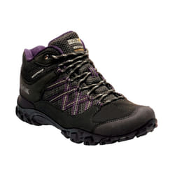 Regatta Womens/Ladies Edgepoint Waterproof Walking Boots - 3 UK, Black/Prune