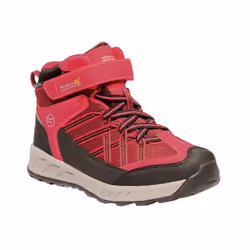 Regatta Kids Samaris V Mid Walking Boots - 11 UK Child, Dark Cerise/Neon Pink