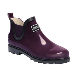 Regatta Great Outdoors Womens/Ladies Harper Low Cut Wellington Boots - UK 3, Prune/Iron
