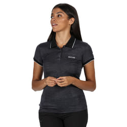 Regatta Womens/Ladies Remex II Polo Neck T-Shirt - 18 UK, Black