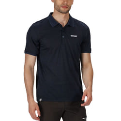 Regatta Mens Remex II Jersey Quick Dry Short Sleeve Polo Shirt Top - Navy - 2XL, Navy