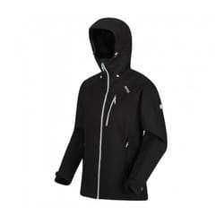 Regatta Womens/Ladies Birchdale Waterproof Shell Jacket - 16 UK, Black/White