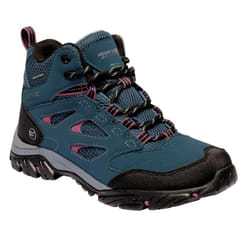 Regatta Womens/Ladies Holcombe IEP Mid Hiking Boots - 3 UK, Moroccan Blue/Red Violet