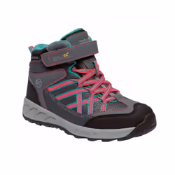Regatta Kids Samaris V Mid Walking Boots - 10 UK Child, Granite/Duchess