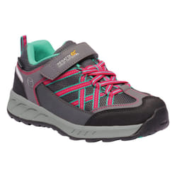 Regatta Childrens/Kids Samaris V Low Walking Shoes - 11 UK Child, Granite/Duchess