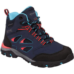 Regatta Childrens/Kids Holcombe IEP Junior Hiking Boots - 1 UK Junior, Navy/Fiery Coral