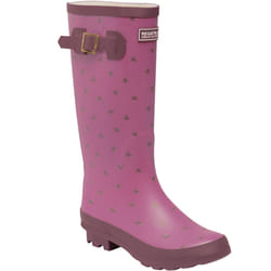 Regatta Womens Fairweather II Waterproof Outdoor Wellies Wellington Boots - 3 UK, Violet Rose Blush