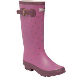 Regatta Womens Fairweather II Waterproof Outdoor Wellies Wellington Boots - 6 UK, Violet Rose Blush