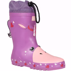 Regatta Kids Mudplay Animal Outdoor Walking Wellington Boots Rain Boots Wellies - 2.5 UK, Unicorn