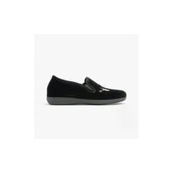 Lotus CLARENCE Mens Slippers Navy - UK 9, Black