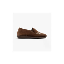 Lotus CLARENCE Mens Slippers Navy - UK 9, Brown