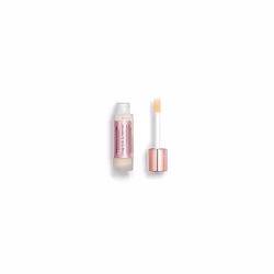 Makeup Revolution Conceal & Define Foundation, Cream Foundation Makeup, Full Coverage, For Fair Skin Tones, Vegan & Cruelty-Free, F2, 23ml