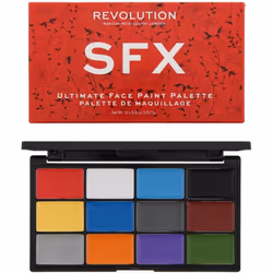 Revolution SFX Ulitmate Face Paint Eye Shadow Palette 12 X 1G