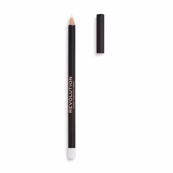 Makeup Revolution Eyeliner  Eyeliner Pencil  Highly Pigmented  Create Smokey Eye Looks  Vegan & Cruelty-Free  White  1.3g