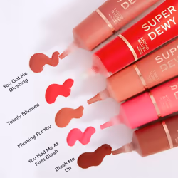 Revolution Beauty  Superdewy Liquid Blush  Richly Pigmented & Buildable  Blendable Formula  Blush Me Up  0.5 Fl. Oz.