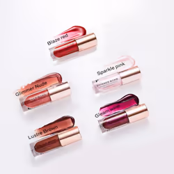 Revolution Shimmer Bomb Lip Gloss  Lip Tint Infused With Vitamin E  Shimmery Finish  Comes In 6 Colors  Sparkle