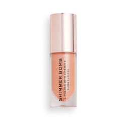 Makeup Revolution  Shimmer Bomb Lip Gloss  Infused With Vitamin E  Shimmery Finish  Available In 6 Shades  Starlight  4.5ml