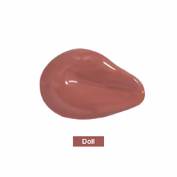 Revolution Beauty  Pout Bomb Plumping Lip Gloss  High Shine  Rich Glossy Pigment  Infused with Vitamin E  Doll Nude  0.15 Fl. Oz.