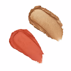 Makeup Revolution- Blush & Highlight Stick- Coral Dew | Creamy  blendable matte blush | Highlighter to lift the cheeks | Add dimension & create shadow