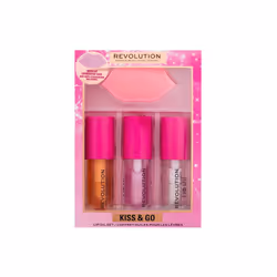 Makeup Revolution London - Kiss & Go Lip Oil Set - For Women, 4.5 ml
