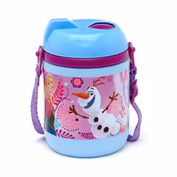Disney Frozen Flask - Elsa, Anna,Olaf Artwork - Enchanting companion