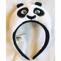 D Kung Fu Panda, Po headband, Ears - Fancy Dress costume Accessory
