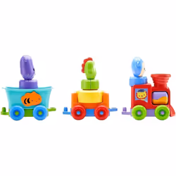 Fisher-Price Mattel DMC44 Rattle Fun Animal Train
