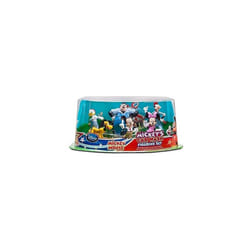 MICKEY MOUSE: MICKEY'S CAR WASH Figurine Set; Minnie mouse, Goofy,
