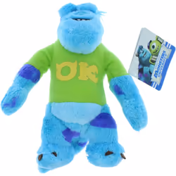 Monsters University - 20cm Sulley Soft Toy in T-Shirt