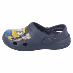 ) Boys Minions Clogs Whymper - UK 10 Child, Navy (Blue