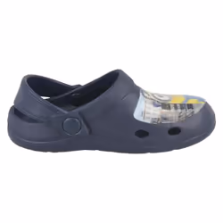 ) Boys Minions Clogs Whymper - UK 10 Child, Navy (Blue