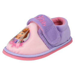Girls Disney Character Slippers Sofia the First Flowers - Pink, UK 5
